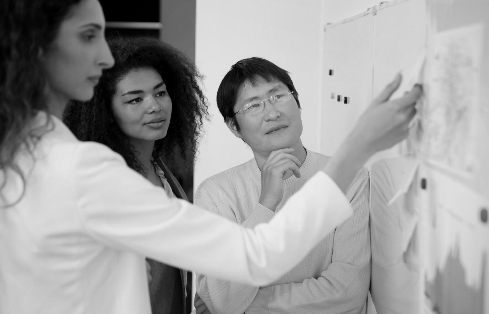 User feedback session in progress